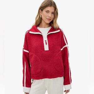 Women's FP Movement Mountain High 1/2 Zip Fleece Pullover-NWT